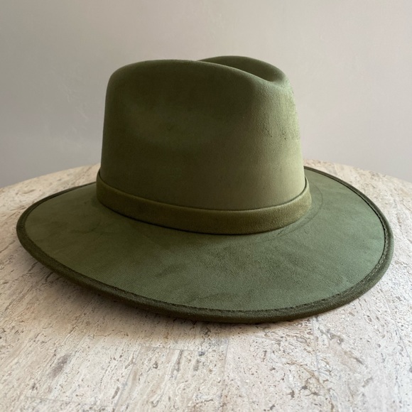 Accessories - Arianah Fedora Hunter Green